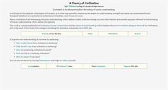 Desktop Screenshot of ourcivilisation.com